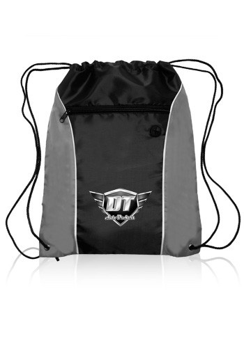 Side Color Custom Drawstring Backpacks
