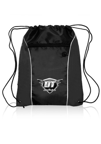 Side Color Custom Drawstring Backpacks