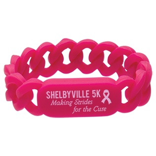 Customized Silicone Link Wristbands