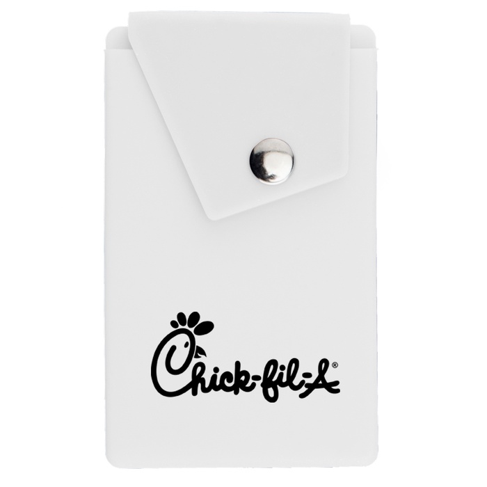 Custom Silicone Phone Pocket With Stand