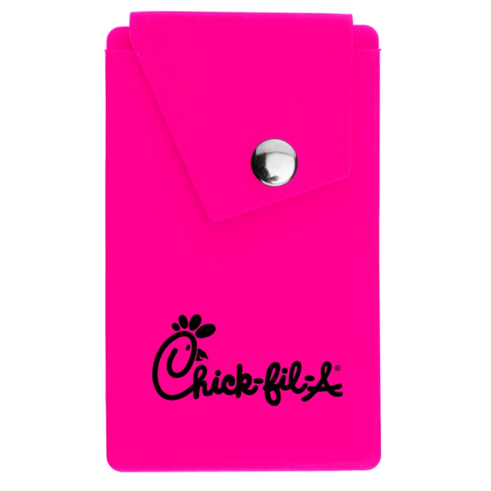 Custom Silicone Phone Pocket With Stand