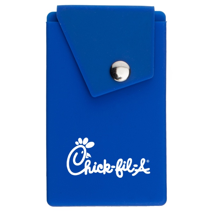 Custom Silicone Phone Pocket With Stand