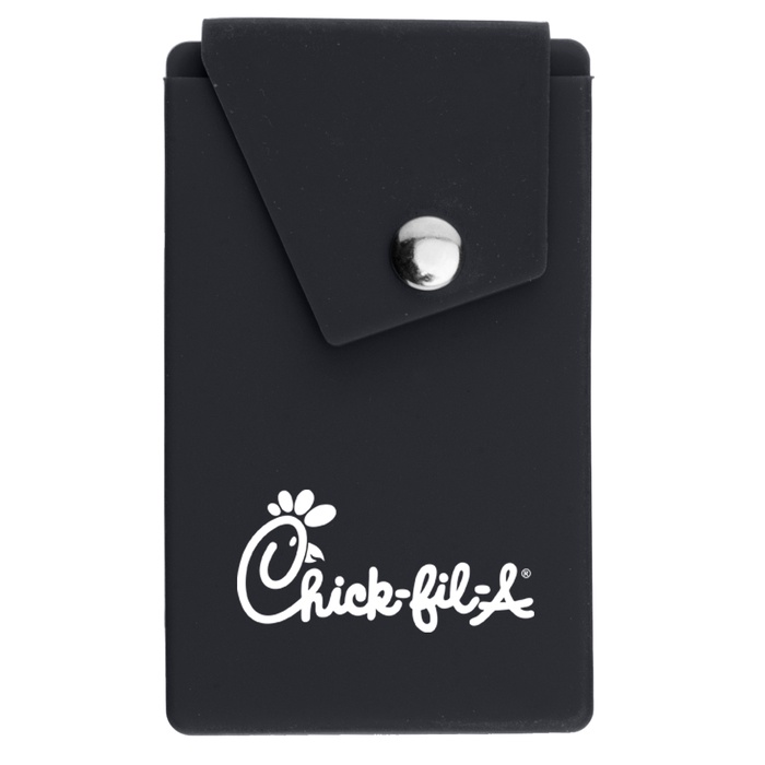 Custom Silicone Phone Pocket With Stand