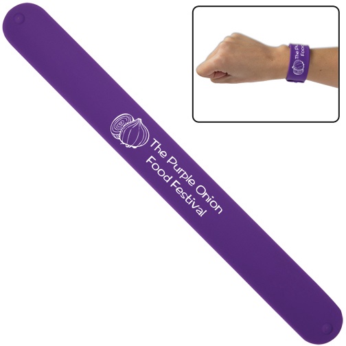 Custom Silicone Slap Bracelets