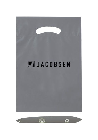 Imprinted Plastic Die Cut Bag - 9" x 13"