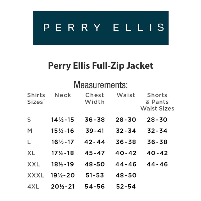 Perry Ellis Full-Zip Jacket