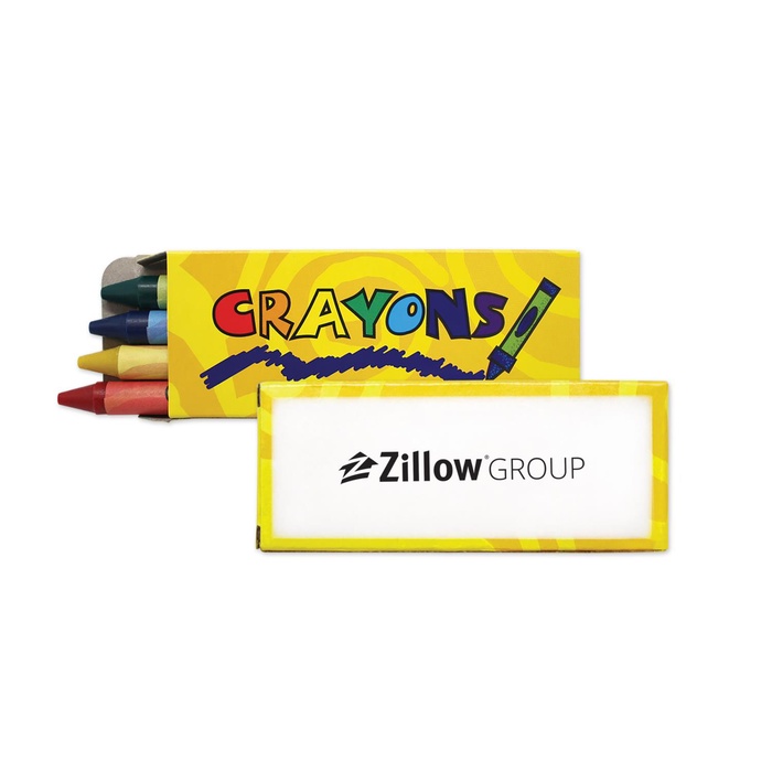 4 Pack Standard Crayons