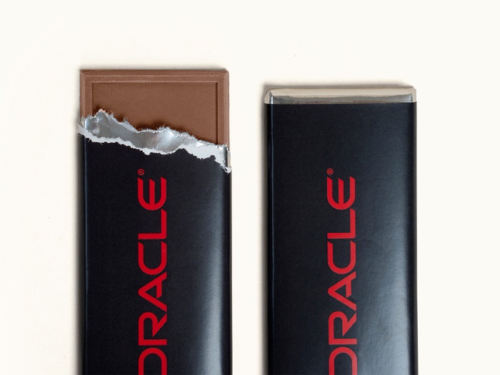 2″x5″ Engraved Chocolate Wrapper Bar