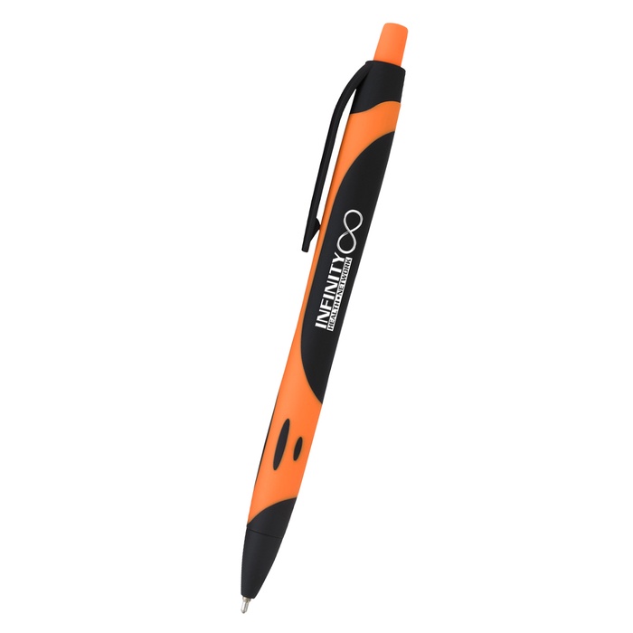Personalized Sleek Write Two-Tone Rubberized Pens