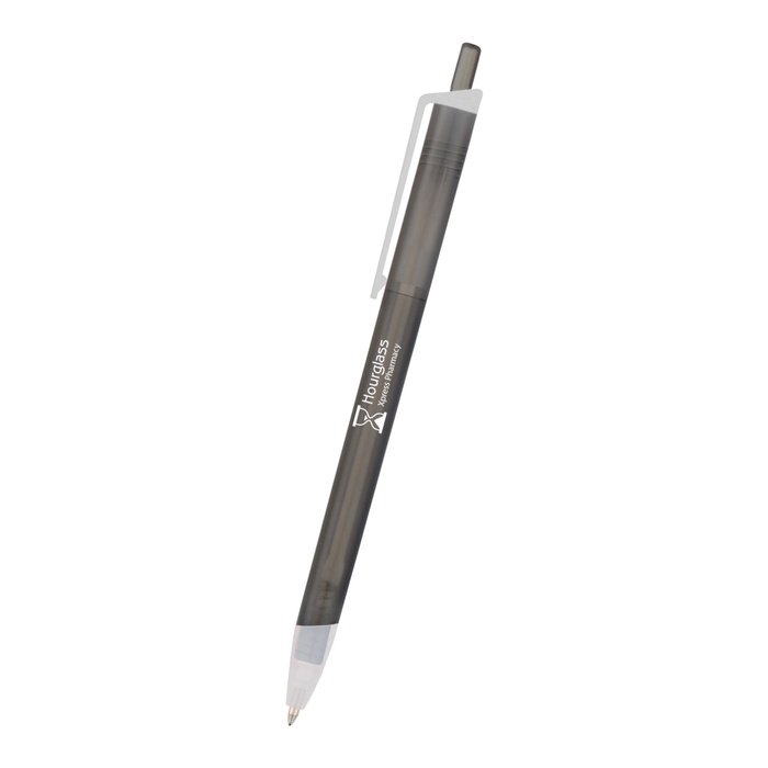 Slim Click Imprinted Translucent Pens