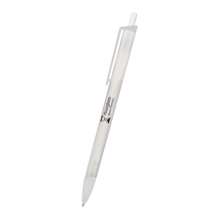 Slim Click Imprinted Translucent Pens