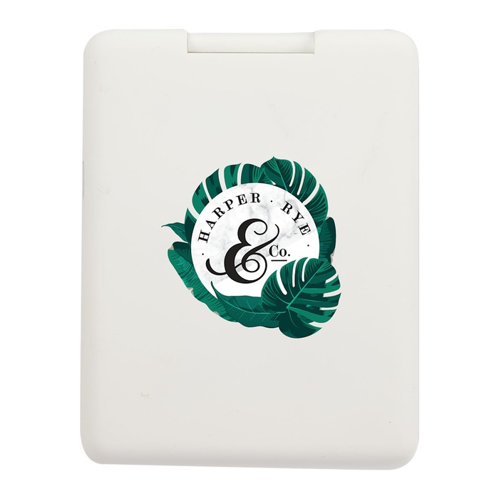 Rechargeable 100% RABS LED Compact Mirror