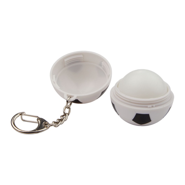 Soccer SPF15 Lip Balm Keychain