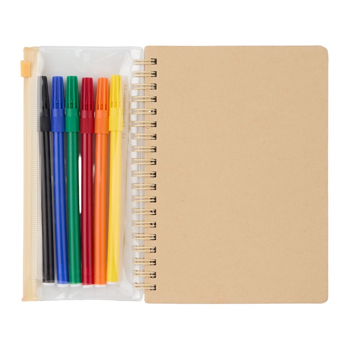 5" x 7" FSC® Mix Doodle Notebook with Markers