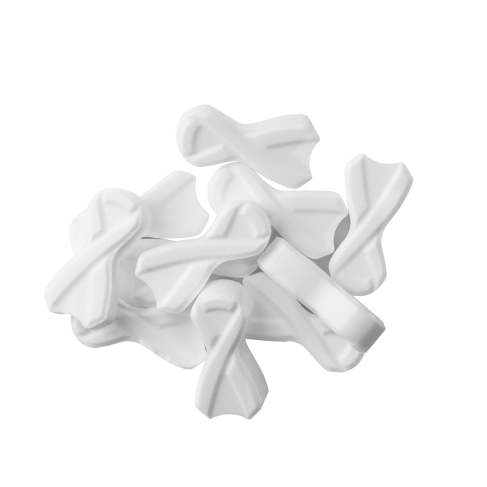 Rectangular Tin with Ribbon Shaped Mints