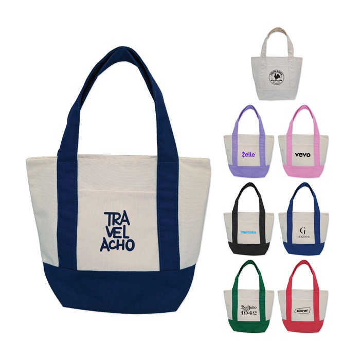 Mini Canvas Market Tote