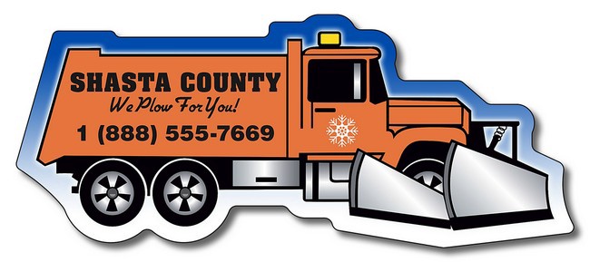 Custom Snow Plow Magnets