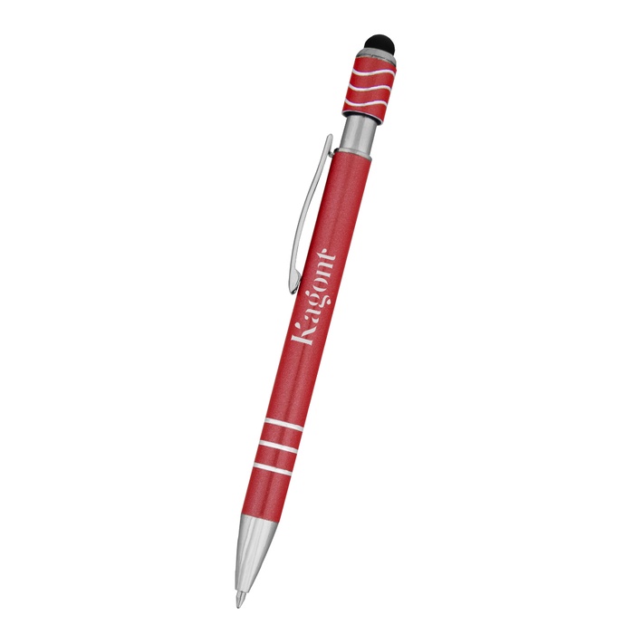 Spin Top Pen with Stylus
