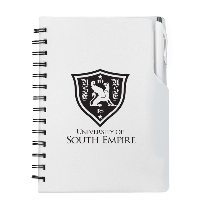 Spiral Promotional Notebook with Pen