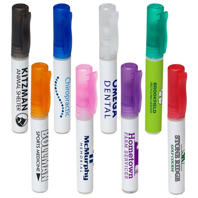 Personalized Spray Pen Hand Sanitizer - .27 oz.