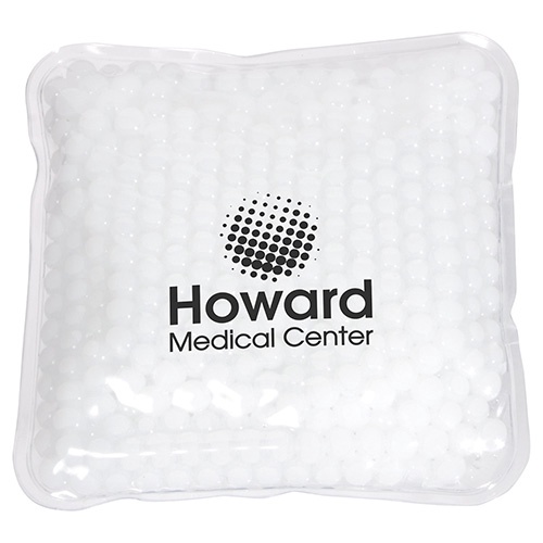 Custom Square Aqua Pearl Hot/Cold Pack