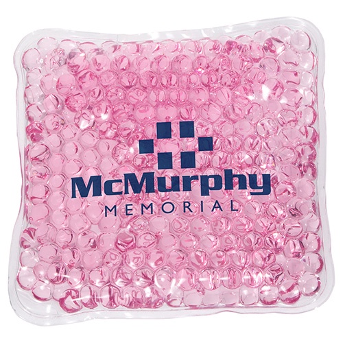 Custom Square Aqua Pearl Hot/Cold Pack
