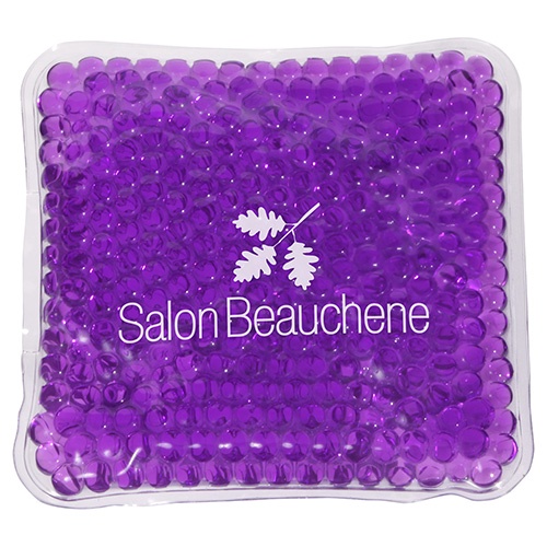 Custom Square Aqua Pearl Hot/Cold Pack