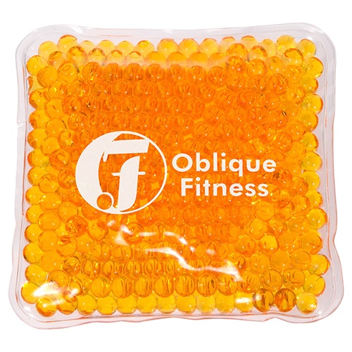 Custom Square Aqua Pearl Hot/Cold Pack