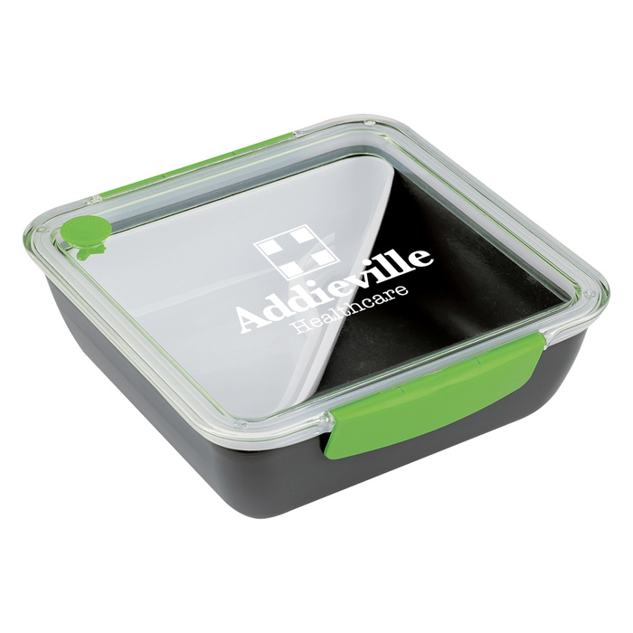 Custom Printed Square Lunch Set