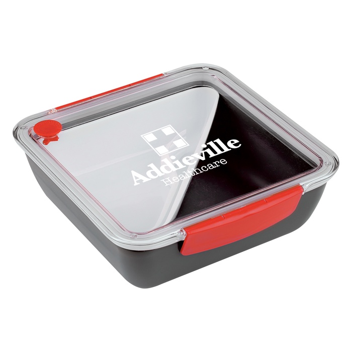 Custom Printed Square Lunch Set