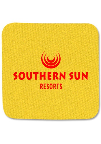 Square Promotional Foam Drink Coasters