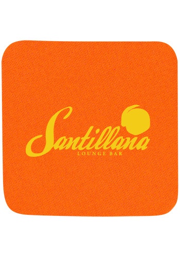 Square Promotional Foam Drink Coasters