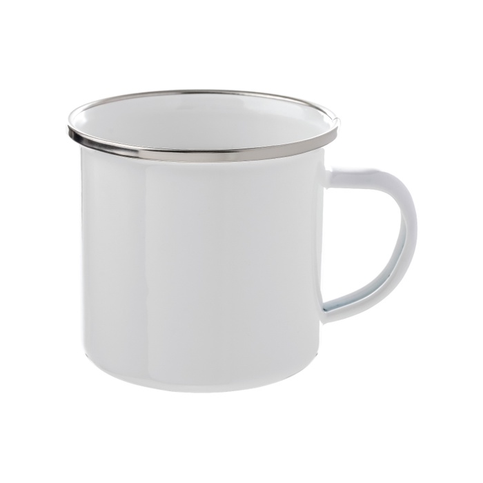 12 oz. Camper Enamel Mug w/Full Color Sublimation