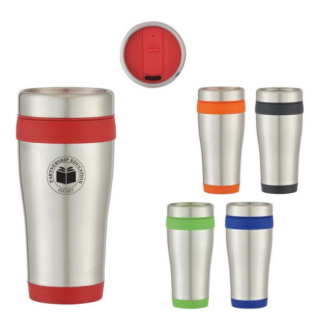 Stainless Steel Aspen Custom 15 oz. Tumblers
