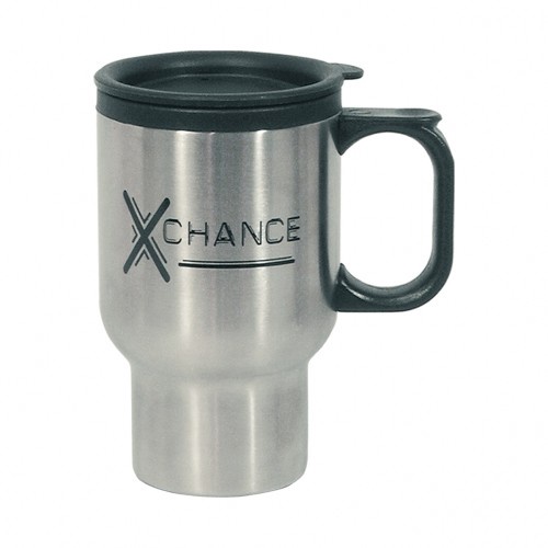 Stainless Steel Custom 16 oz. Travel Mugs