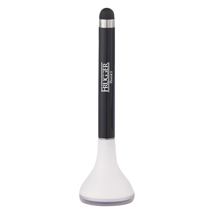 Custom Stylus Pen Stand With Screen Cleaner
