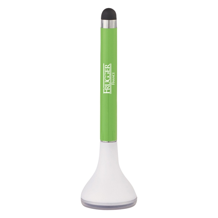 Custom Stylus Pen Stand With Screen Cleaner