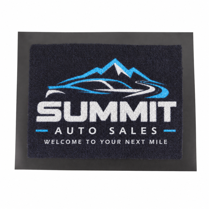 Custom Logo Welcome Mat - 24" x 18"