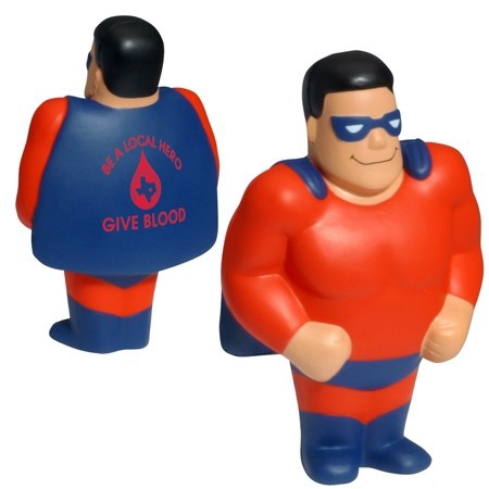 Personalized Super Hero Stress Balls