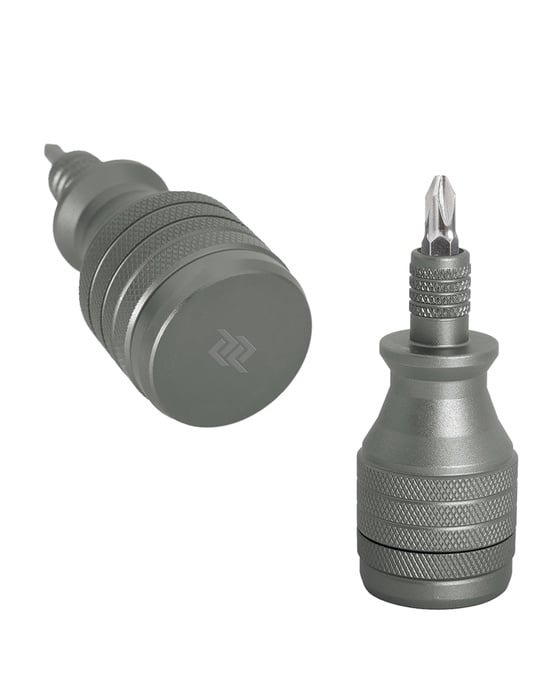 6-in-1 Recycled Aluminum Screwdriver Tool