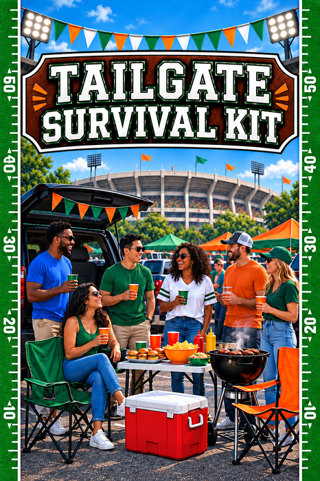 Game Day Tailgate Party Survival Kit