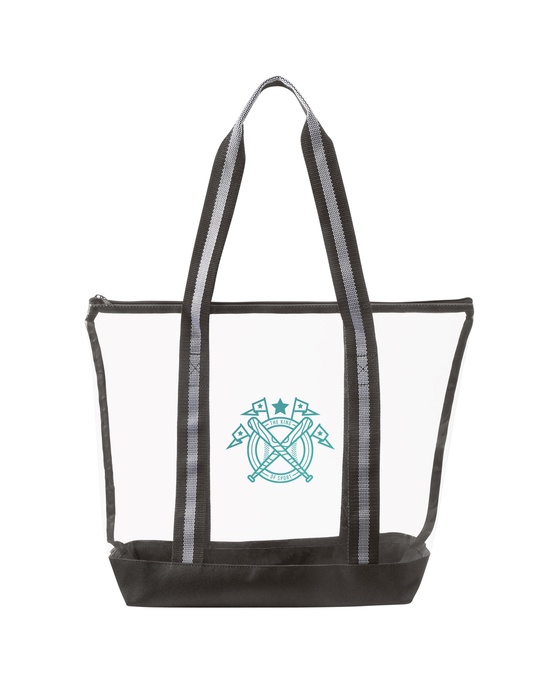 All Access Clear Tote Bag with Zipper