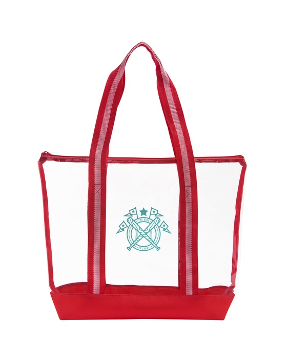 All Access Clear Tote Bag with Zipper