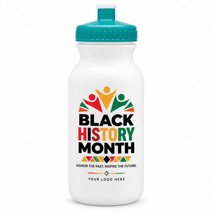 Celebrate Black History 20 Oz. Bike Bottle
