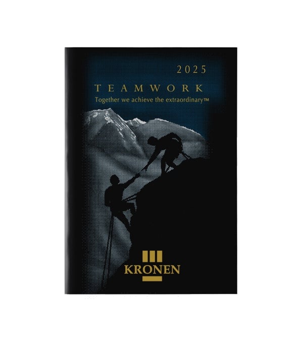 Teamwork Mountains Duo Date Log Planner