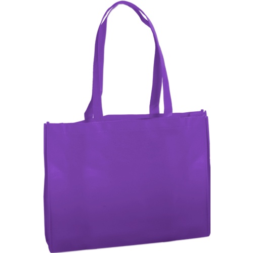 Textured Non-Woven Tote Bag with Full Color Imprint