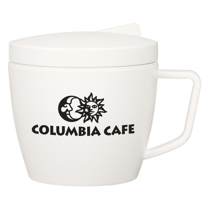 Promo Thermal Mug with Spoon & Fork Set