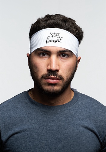Tie Back Athletic Sports Headbands
