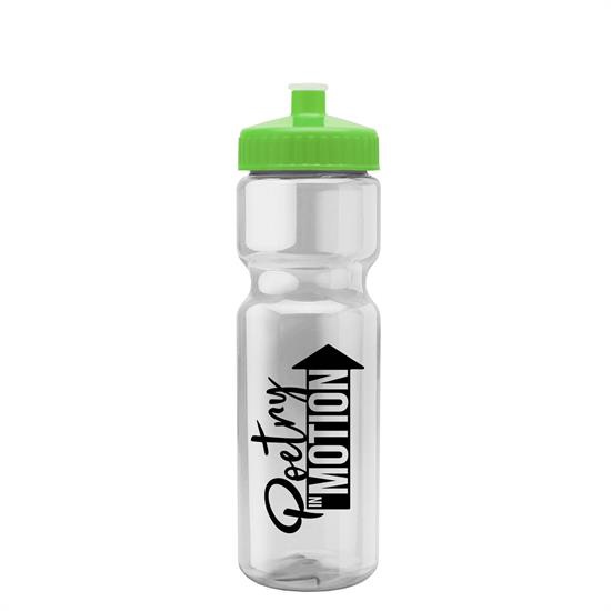 Custom 28 oz. Transparent Bottles