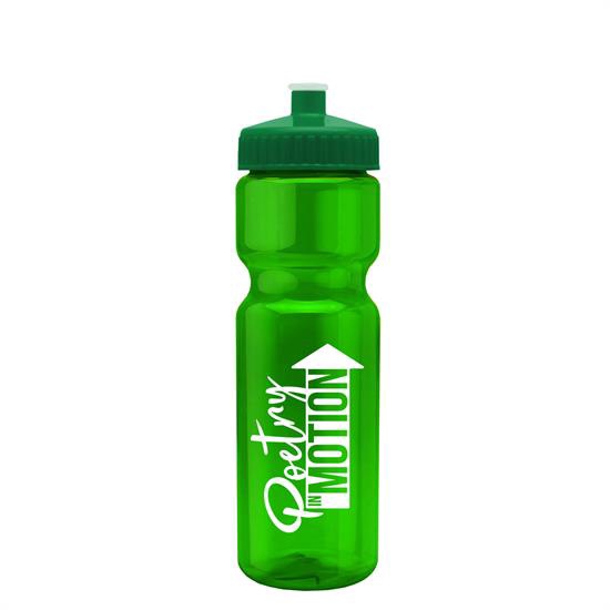 Custom 28 oz. Transparent Bottles